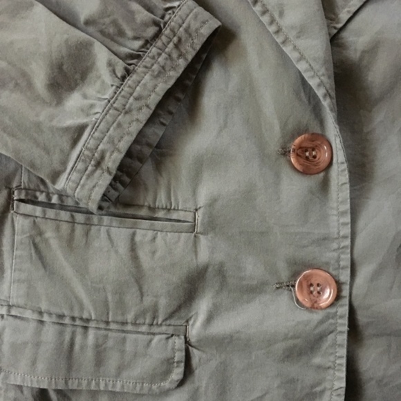 Cato Taupe Blazer size Large 3/4 sleeves - Picture 6 of 7